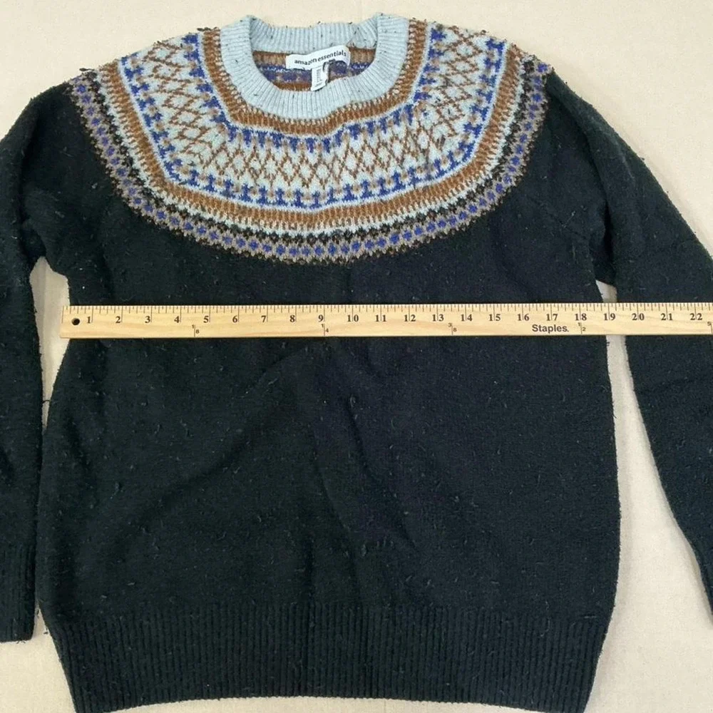 Cozy‎ fair isle knit sweater